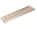 Multi Function Vent Size: 450 X 80mm In Stainless Steel Look-1