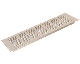 Multi Function Vent Size: 450 X 80mm In Stainless Steel Look - 0