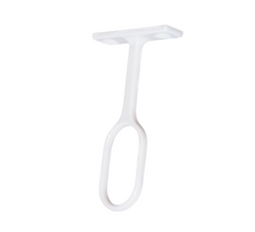 White Centre Oval Pillar 16mm - Imperial Glass and Timber