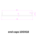 Aluminium Tile Insert Grate | Brushed Black-16