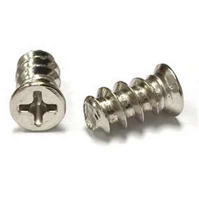 Euro Screws M6 x 10mm - 5mm Hole