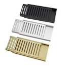 Aluminium Grate Drainer | Brushed Gold-11