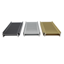 Aluminium Grate Drainer | Brushed Gold-13