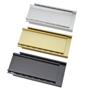 Aluminium Tile Insert Grate | Brushed Silver-10