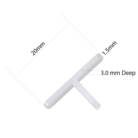 Imperial Tile T Shape Spacers 1.5mm - 500Pack