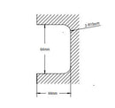 Wall to Glass Offset Shower Screen Hinge Matte Black-4