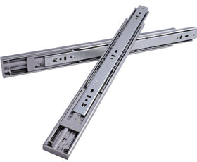 Drawer Slide Pair 450mm- soft close - Imperial Glass and Timber