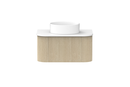 Coastal Oak Wall Hung Vanity-2