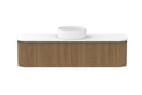 Prime Oak Curved Wall Hung Vanity-5