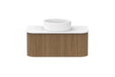 Prime Oak Curved Wall Hung Vanity-3