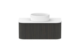 Bottega Oak Wall Hung Vanity - 0
